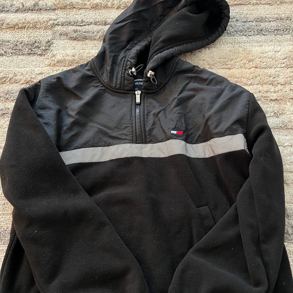 Kids Tommy Hilfiger quarter zip fleece